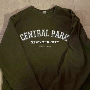 NYC central park crewneck